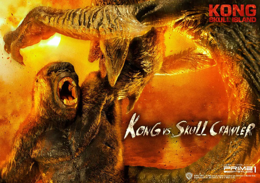 Kong vs Skull Crawler (Deluxe Version) Kong: Skull Island (Film) – Prime1Studio – ActionFigure Brasil