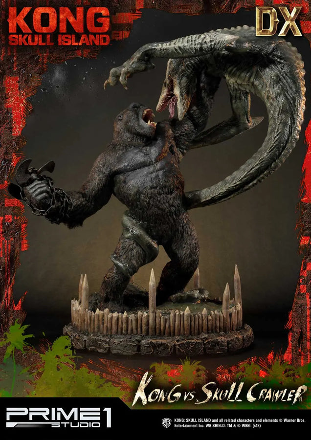 Kong vs Skull Crawler (Deluxe Version) Kong: Skull Island (Film) – Prime1Studio – ActionFigure Brasil