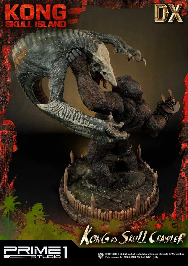 Kong vs Skull Crawler (Deluxe Version) Kong: Skull Island (Film) – Prime1Studio – ActionFigure Brasil