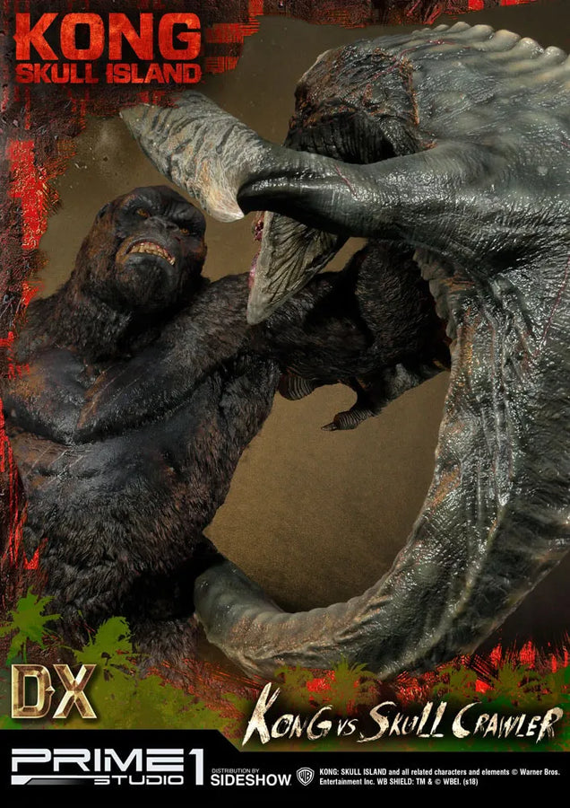 Kong vs Skull Crawler Deluxe Version - LIMITED EDITION: 500 – Prime 1 Studio – ActionFigure Brasil
