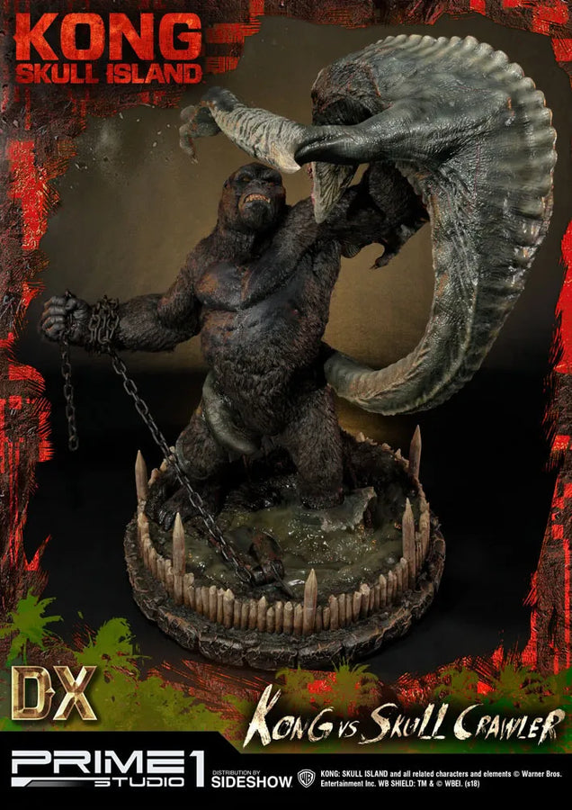 Kong vs Skull Crawler Deluxe Version - LIMITED EDITION: 500 – Prime 1 Studio – ActionFigure Brasil