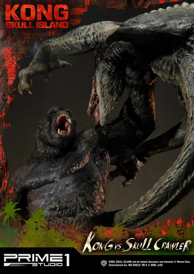 Kong vs Skull Crawler (Regular Version) Kong: Skull Island (Film) – Prime1Studio – ActionFigure Brasil