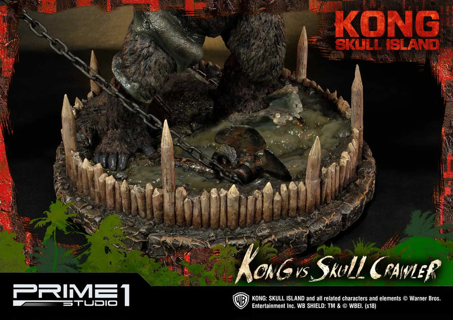 Kong vs Skull Crawler (Regular Version) Kong: Skull Island (Film) – Prime1Studio – ActionFigure Brasil