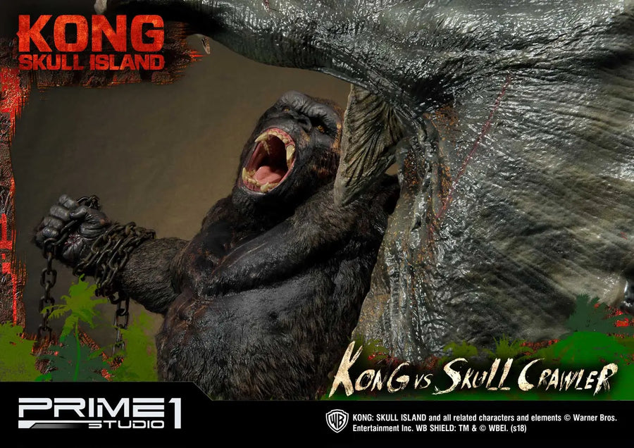 Kong vs Skull Crawler (Regular Version) Kong: Skull Island (Film) – Prime1Studio – ActionFigure Brasil