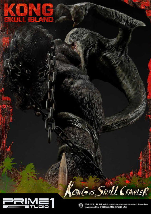 Kong vs Skull Crawler (Regular Version) Kong: Skull Island (Film) – Prime1Studio – ActionFigure Brasil