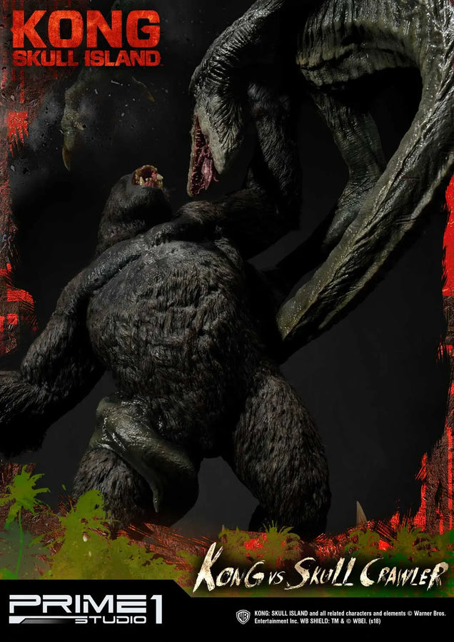 Kong vs Skull Crawler (Regular Version) Kong: Skull Island (Film) – Prime1Studio – ActionFigure Brasil