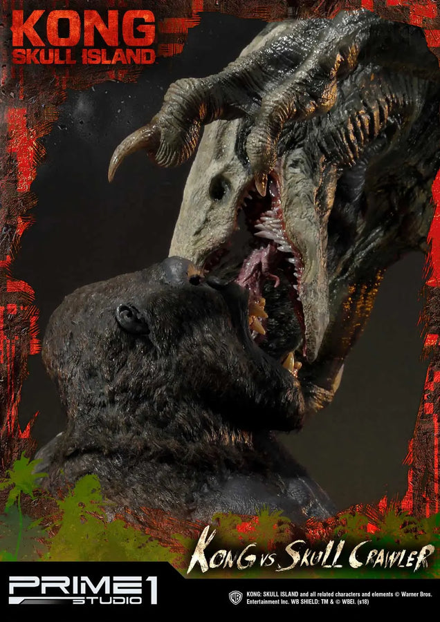 Kong vs Skull Crawler (Regular Version) Kong: Skull Island (Film) – Prime1Studio – ActionFigure Brasil