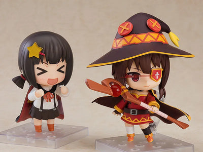 Kono Subarashii Sekai ni Bakuen o! - Chomusuke - Komekko - Nendoroid #2122 (Good Smile Company)ㅤ – Good Smile Company – ActionFigureBrasil — ângulo diferente