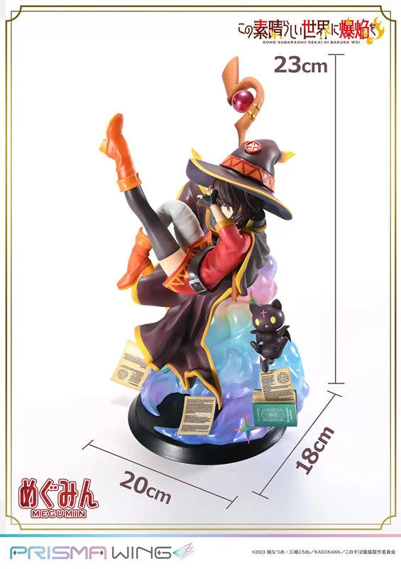 Kono Subarashii Sekai ni Bakuen o! - Chomusuke - Megumin - Prisma Wing - 1/7 (Prime 1 Studio)ㅤ – Prime 1 Studio – ActionFigureBrasil