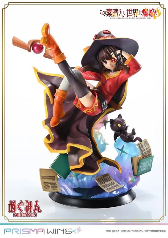 Kono Subarashii Sekai ni Bakuen o! - Chomusuke - Megumin - Prisma Wing - 1/7 (Prime 1 Studio)ㅤ – Prime 1 Studio – ActionFigureBrasil