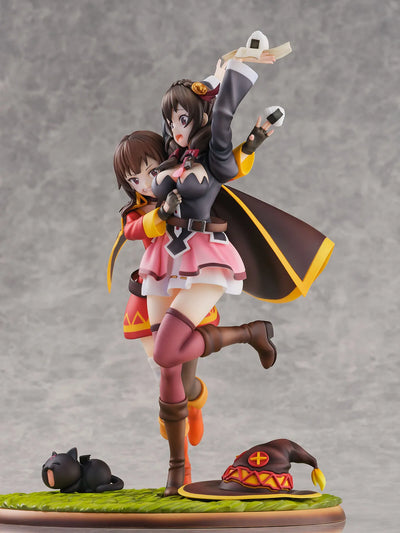 Kono Subarashii Sekai ni Bakuen o! - Chomusuke - Megumin - Yunyun - Shibuya Scramble Figure - 1/7 - Futari wa Tomodachi Ver. (eStream)ㅤ – eStream – ActionFigureBrasil — embalagem