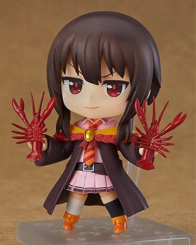 Kono Subarashii Sekai ni Shukufuku o! 2 - Chomusuke - Megumin - Nendoroid #851 - School Uniform Ver.ㅤ – Good Smile Company – ActionFigureBrasil