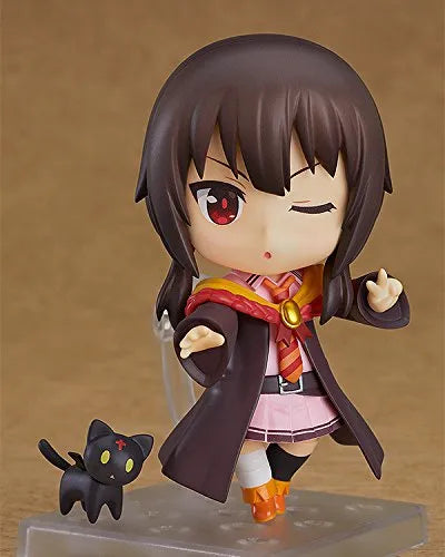 Kono Subarashii Sekai ni Shukufuku o! 2 - Chomusuke - Megumin - Nendoroid #851 - School Uniform Ver.ㅤ – Good Smile Company – ActionFigureBrasil