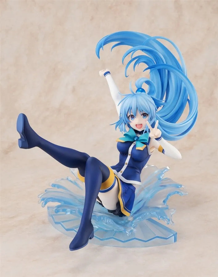 Kono Subarashii Sekai ni Shukufuku o! - Aqua - 1/7 - Sneaker Bunko 30th Anniversary Ver. - 2023 Re-release (Kadokawa) [Shop Exclusive]ㅤ – Kadokawa – ActionFigureBrasil