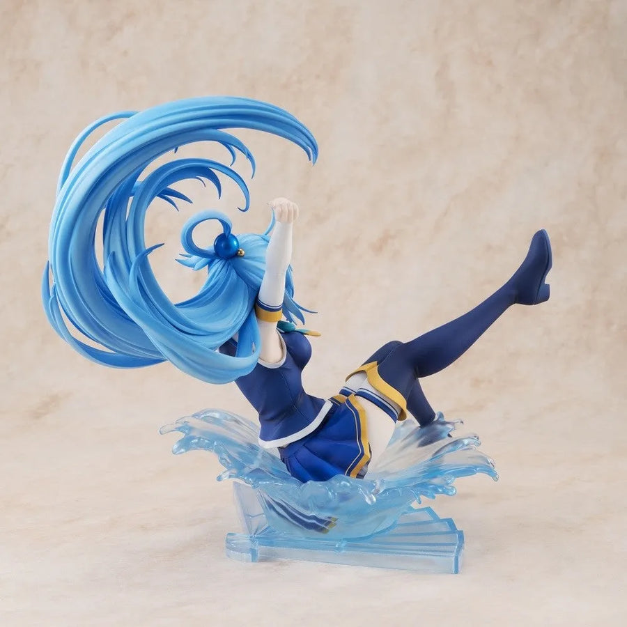 Kono Subarashii Sekai ni Shukufuku o! - Aqua - 1/7 - Sneaker Bunko 30th Anniversary Ver. - 2023 Re-release (Kadokawa) [Shop Exclusive]ㅤ – Kadokawa – ActionFigureBrasil