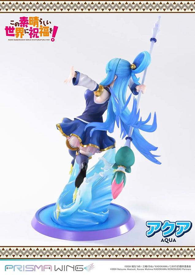 Kono Subarashii Sekai ni Shukufuku o! - Aqua - Prisma Wing (PWKNSBS-02) - 1/7 (Prime 1 Studio)ㅤ – Prime 1 Studio – ActionFigureBrasil
