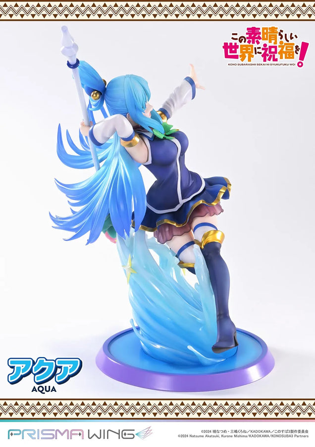 Kono Subarashii Sekai ni Shukufuku o! - Aqua - Prisma Wing (PWKNSBS-02) - 1/7 (Prime 1 Studio)ㅤ – Prime 1 Studio – ActionFigureBrasil