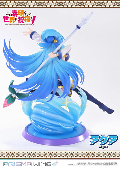 Kono Subarashii Sekai ni Shukufuku o! - Aqua - Prisma Wing (PWKNSBS-02) - 1/7 (Prime 1 Studio)ㅤ – Prime 1 Studio – ActionFigureBrasil — ambientada