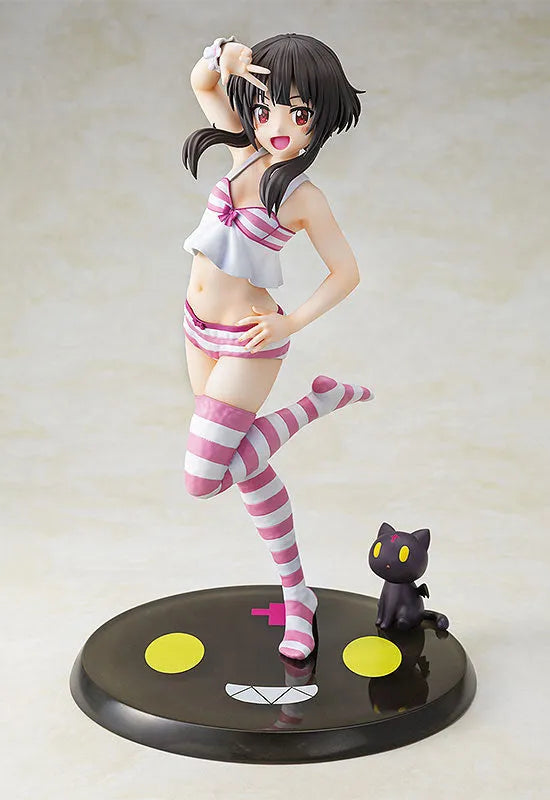 Kono Subarashii Sekai ni Shukufuku o! - Chomusuke - Megumin - CA Works - 1/7 - Hoodie☆Look Chomusuke Ver. (Chara-Ani, Kadokawa)ㅤ – Kadokawa – ActionFigureBrasil