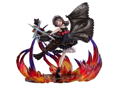 Kono Subarashii Sekai ni Shukufuku o! - Chomusuke - Megumin - F:Nex - 1/7 - Shikkoku no Bara Dress ver. (FuRyu)ㅤ – FuRyu – ActionFigureBrasil