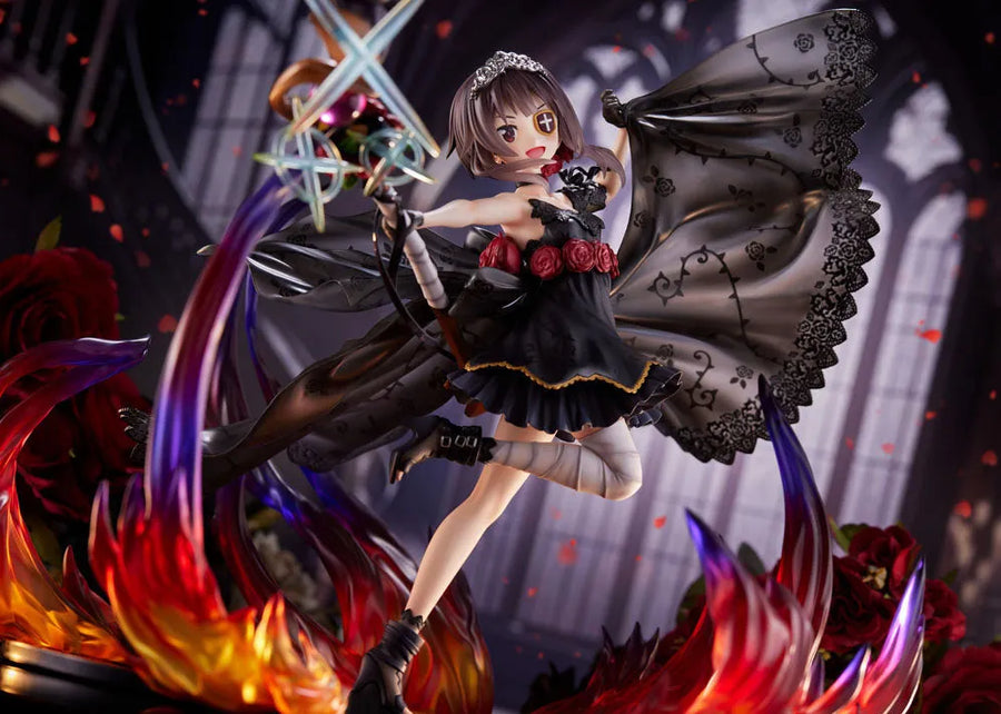 Kono Subarashii Sekai ni Shukufuku o! - Chomusuke - Megumin - F:Nex - 1/7 - Shikkoku no Bara Dress ver. (FuRyu)ㅤ – FuRyu – ActionFigureBrasil