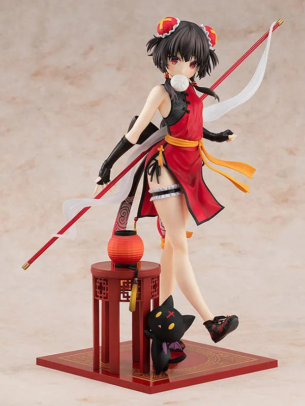 Kono Subarashii Sekai ni Shukufuku o! - Chomusuke - Megumin - KD Colle - 1/7 - Light Novel China Dress Ver. (Kadokawa)ㅤ – Kadokawa – ActionFigureBrasil