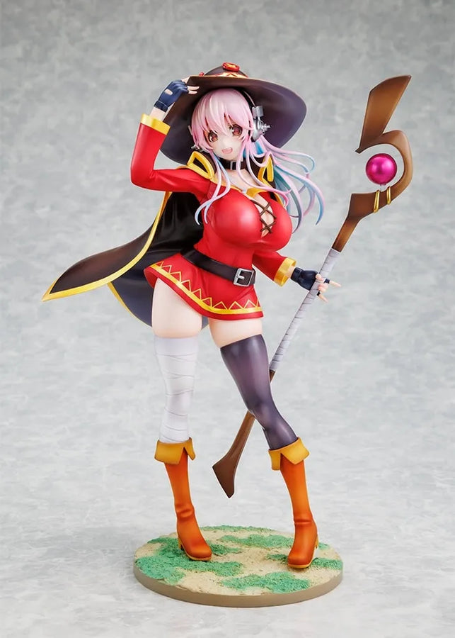 Kono Subarashii Sekai ni Shukufuku o! - SoniComi (Super Sonico) - Sonico - KDcolle - 1/7 - Megumin ver. - Kadokawa Special Set (Kadokawa) [Shop Exclusive]ㅤ – Kadokawa – ActionFigureBrasil