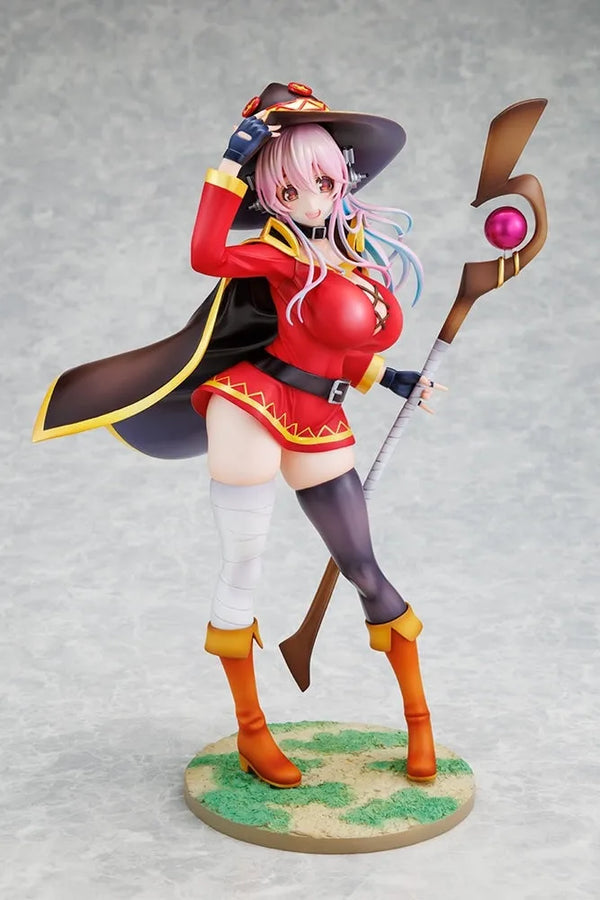 Kono Subarashii Sekai ni Shukufuku o! - SoniComi (Super Sonico) - Sonico - KDcolle - 1/7 - Megumin ver. - Kadokawa Special Set (Kadokawa) [Shop Exclusive]ㅤ – Kadokawa – ActionFigureBrasil