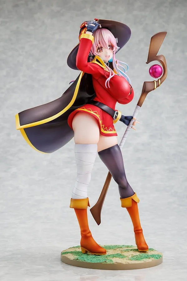 Kono Subarashii Sekai ni Shukufuku o! - SoniComi (Super Sonico) - Sonico - KDcolle - 1/7 - Megumin ver. - Kadokawa Special Set (Kadokawa) [Shop Exclusive]ㅤ – Kadokawa – ActionFigureBrasil