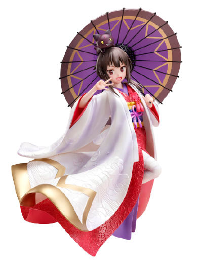 Kono Subarashii Sekai ni Shukufuku wo! Kurenai Densetsu - Megumin - F:Nex - 1/7 - Shiromuku ver. (FuRyu) [Shop Exclusive]ㅤ – FuRyu – ActionFigureBrasil