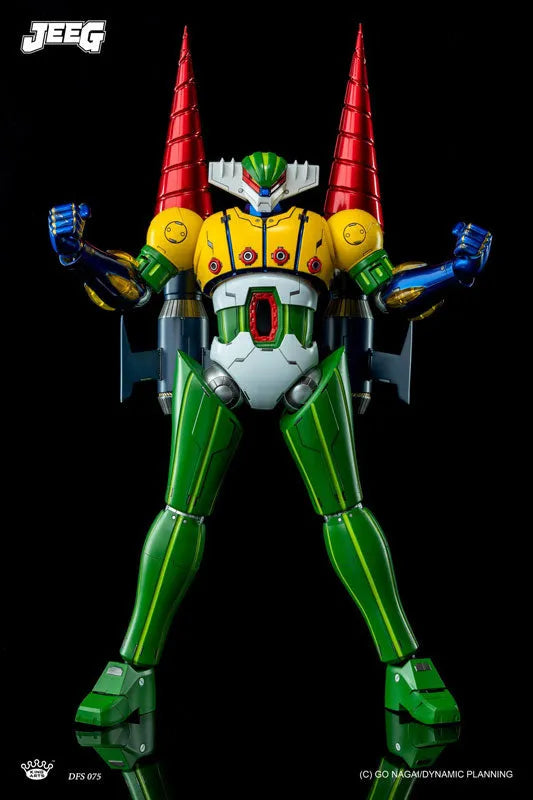 Koutetsu Jeeg - Diecast Figure Series DFS075 - Battle Damaged and Normal Ver. (King Arts)ㅤ – King Arts – ActionFigureBrasil