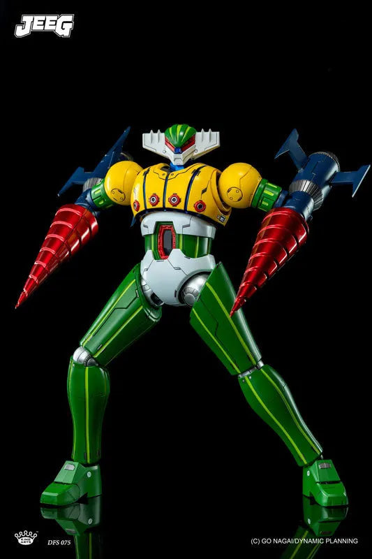 Koutetsu Jeeg - Diecast Figure Series DFS075 - Battle Damaged and Normal Ver. (King Arts)ㅤ – King Arts – ActionFigureBrasil
