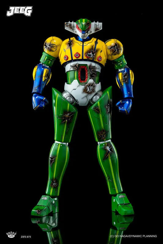 Koutetsu Jeeg - Diecast Figure Series DFS075 - Battle Damaged and Normal Ver. (King Arts)ㅤ – King Arts – ActionFigureBrasil