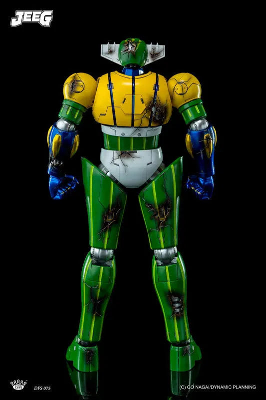 Koutetsu Jeeg - Diecast Figure Series DFS075 - Battle Damaged and Normal Ver. (King Arts)ㅤ – King Arts – ActionFigureBrasil