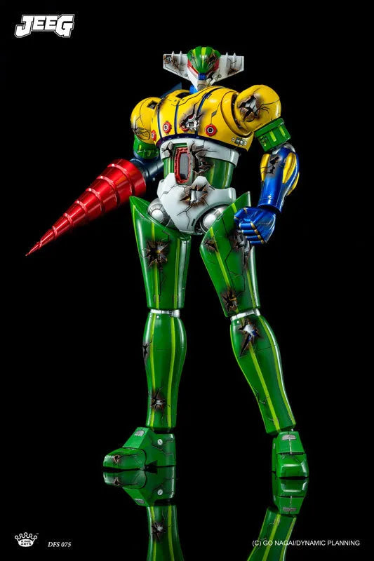 Koutetsu Jeeg - Diecast Figure Series DFS075 - Battle Damaged and Normal Ver. (King Arts)ㅤ – King Arts – ActionFigureBrasil
