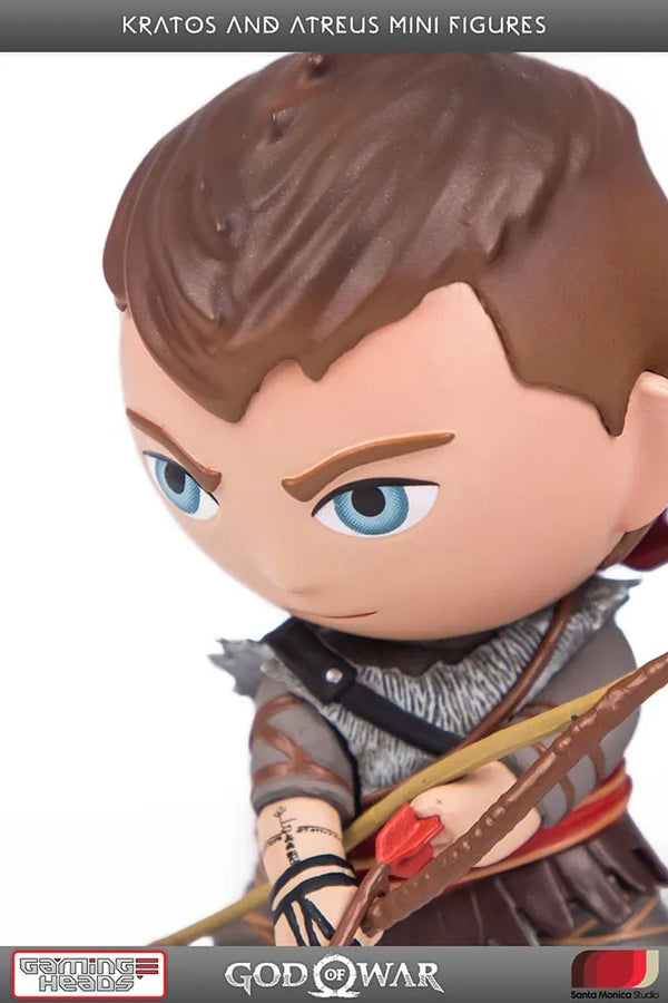 Kratos and Atreus Mini Figures – Gaming Heads – ActionFigure Brasil