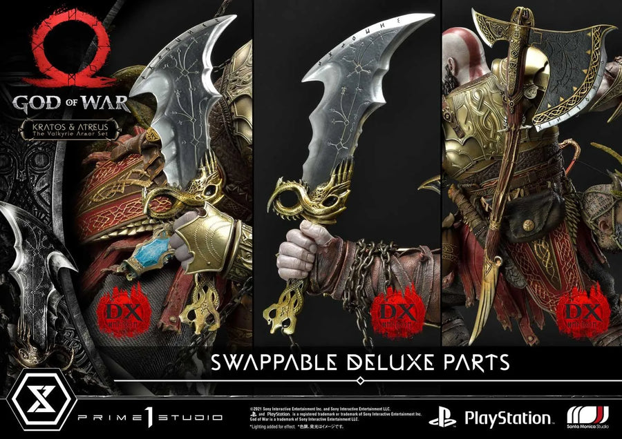 Kratos & Atreus (Deluxe Version) God of War – Prime1Studio – ActionFigure Brasil