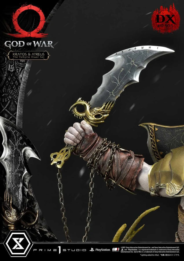 Kratos & Atreus (Deluxe Version) God of War – Prime1Studio – ActionFigure Brasil