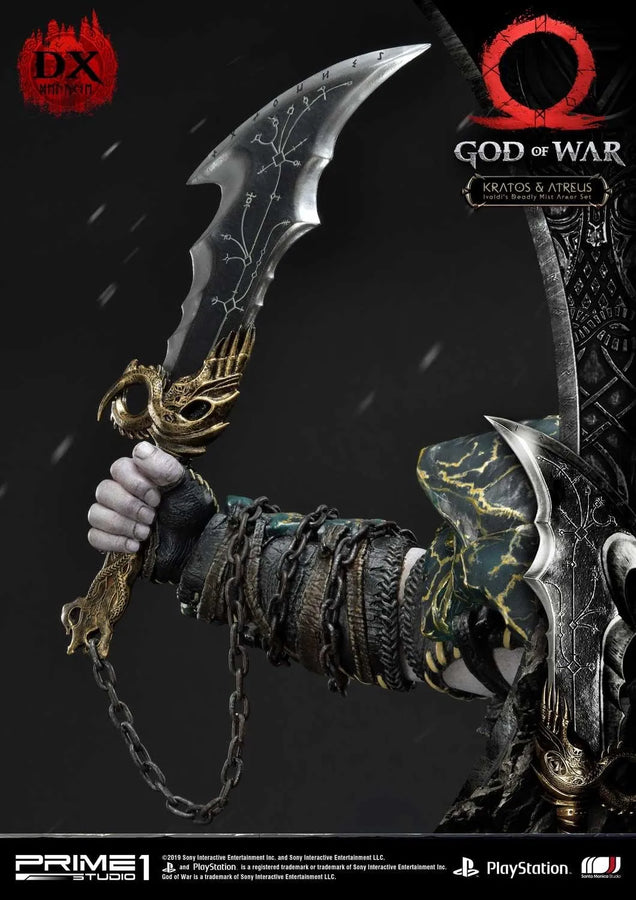 Kratos & Atreus (Deluxe Version) God of War – Prime1Studio – ActionFigure Brasil