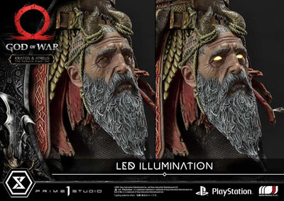 Kratos & Atreus (The Valkyrie Armor Set Edition) God of War – Prime1Studio – ActionFigure Brasil