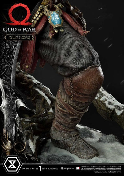Kratos & Atreus (The Valkyrie Armor Set Edition) God of War – Prime1Studio – ActionFigure Brasil