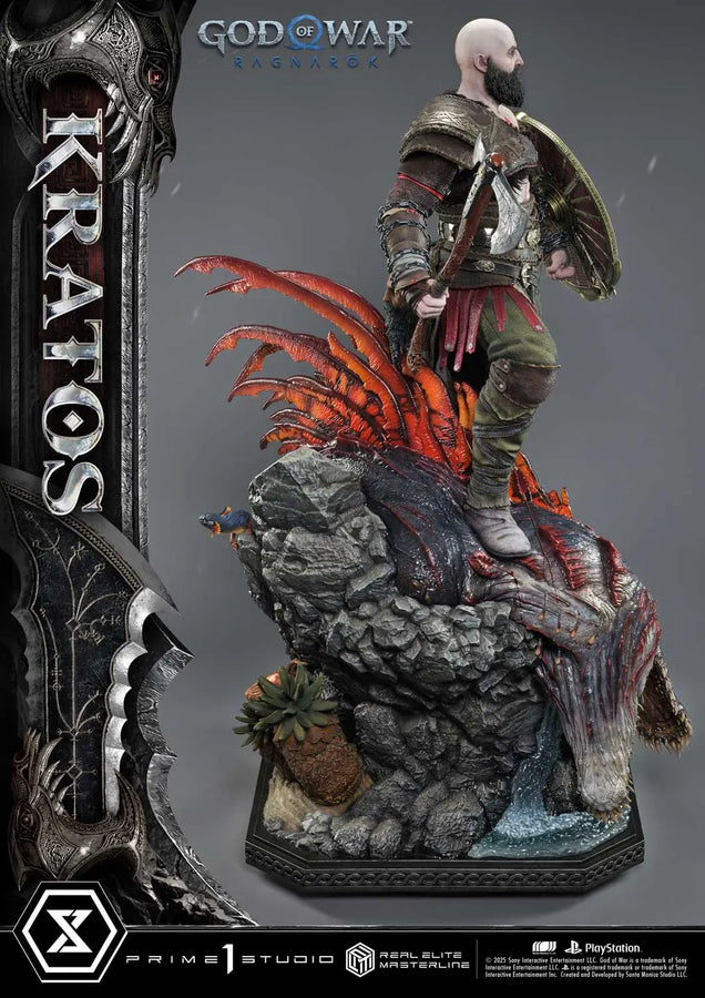 Kratos (Regular Version) God of War: Ragnarok – Prime1Studio – ActionFigure Brasil