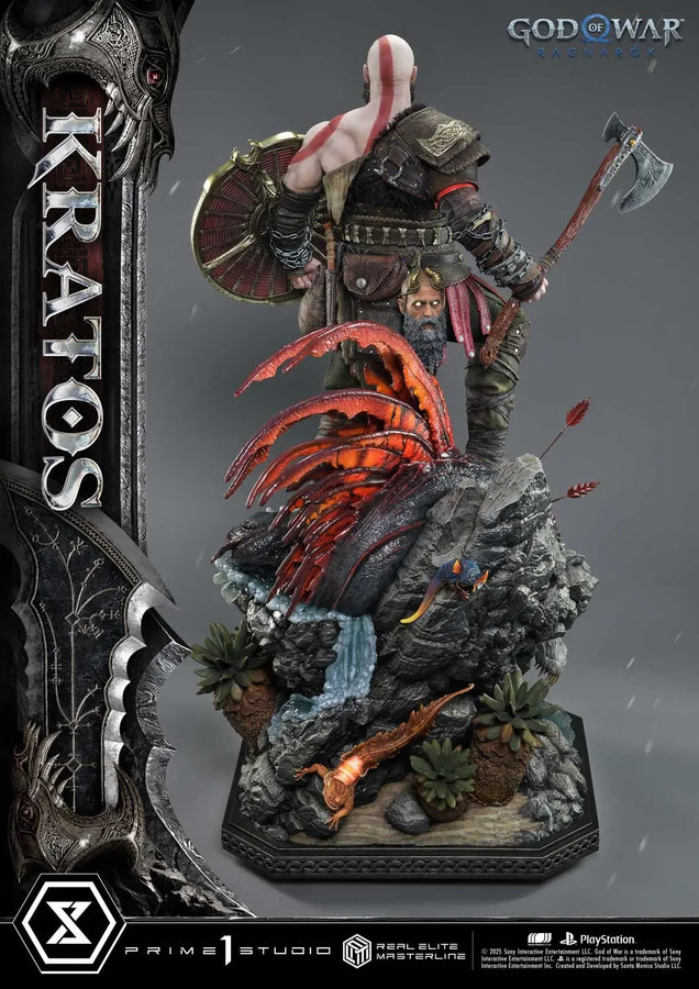 Kratos (Regular Version) God of War: Ragnarok – Prime1Studio – ActionFigure Brasil