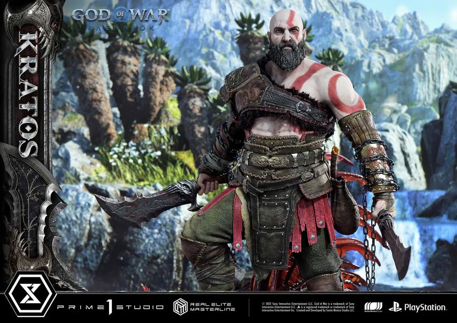 Kratos (Regular Version) God of War: Ragnarok – Prime1Studio – ActionFigure Brasil