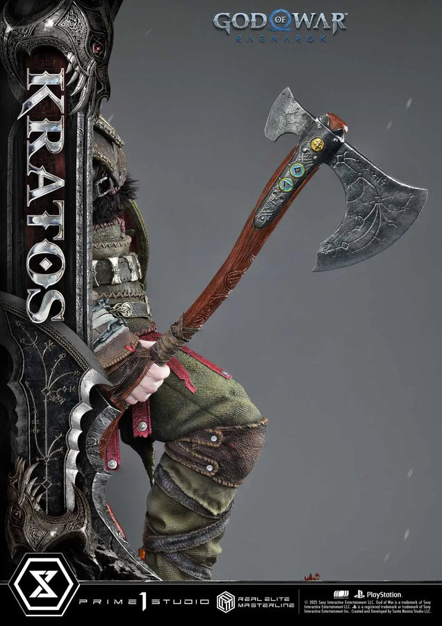 Kratos (Regular Version) God of War: Ragnarok – Prime1Studio – ActionFigure Brasil