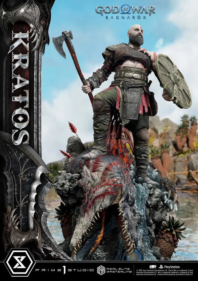 Kratos (Regular Version) God of War: Ragnarok – Prime1Studio – ActionFigure Brasil