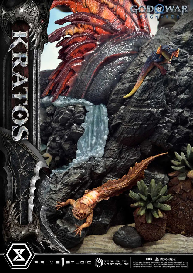 Kratos (Regular Version) God of War: Ragnarok – Prime1Studio – ActionFigure Brasil