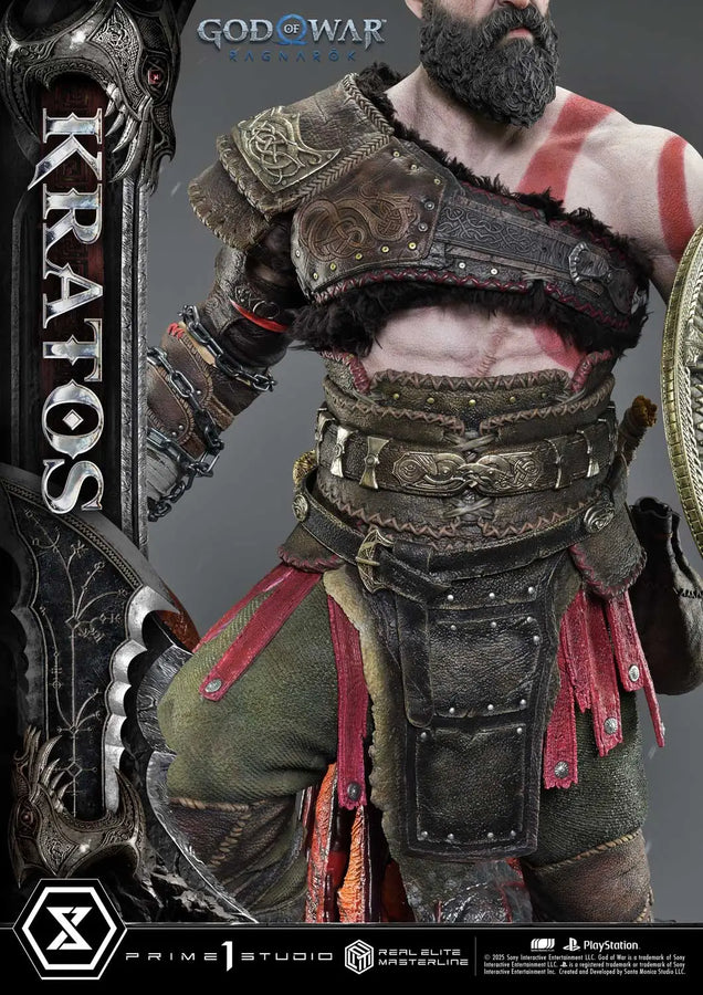 Kratos (Regular Version) God of War: Ragnarok – Prime1Studio – ActionFigure Brasil
