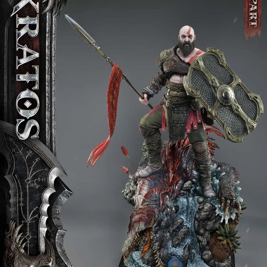 Kratos (Ultimate Bonus Version) God of War: Ragnarok – Prime1Studio – ActionFigure Brasil