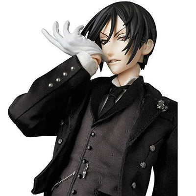 Kuroshitsuji ~Book of Circus~ - Sebastian Michaelis - Real Action Heroes No.689 - 1/6 (Medicom Toy)ㅤ – Medicom Toy – ActionFigureBrasil — embalagem